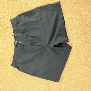 Abercrombie & Fitch Dark Blue Stretch Shorts